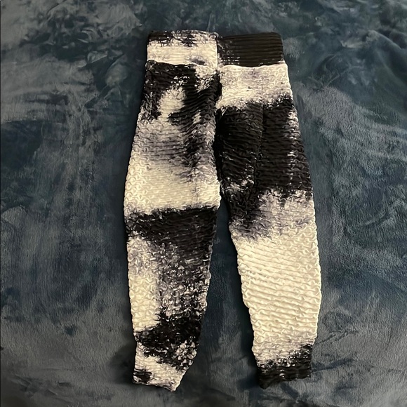 Tie Dye Blue Body Brazil leggings - S - Picture 1 of 4